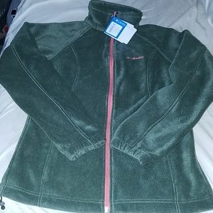 Columbia fleece sport jacket